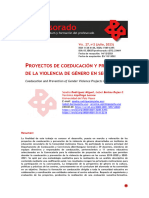 Royectos de Coeducación Y Prevención de La Violencia de Género en Secundaria