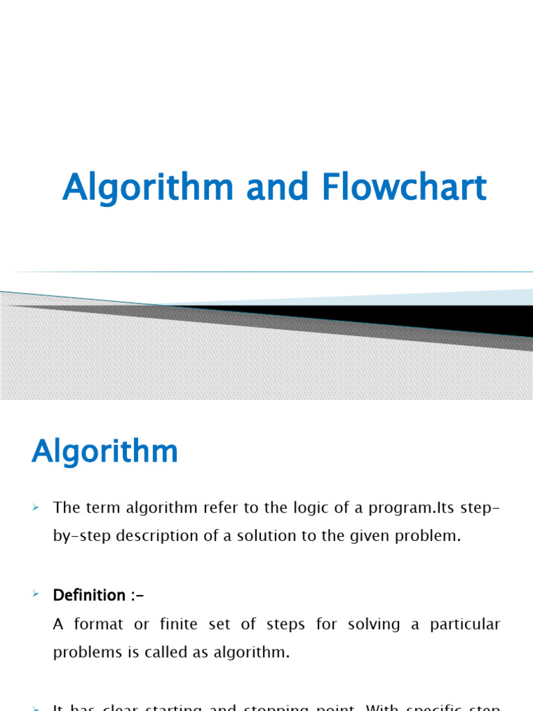 Algorithm and Flowchart (2) | PDF | Algorithms | Control Flow