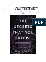 The Secrets That You Keep Haven House Book 1 Chloe I Miller Full Chapter