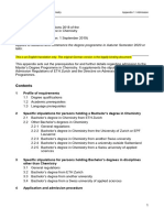 MSC Chemistry Appendix