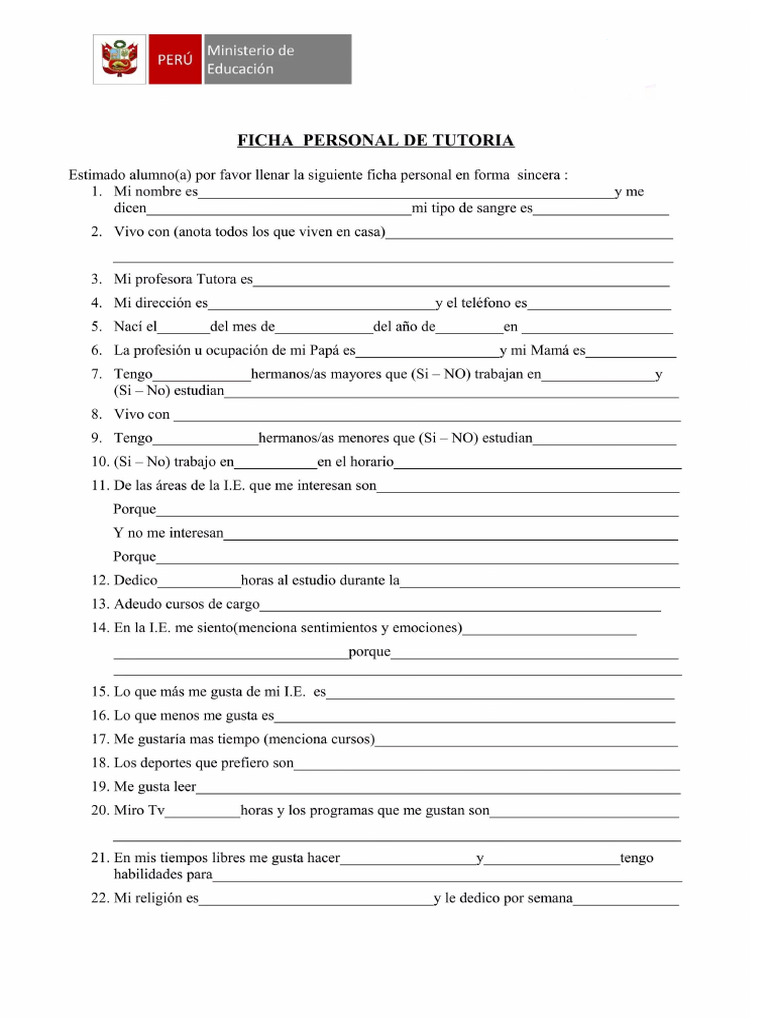 Ficha de PDF | PDF