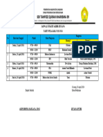 Jadwal Sumatif Akhir Jenjang