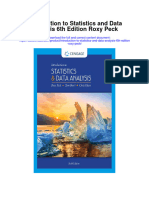 Download Introduction To Statistics And Data Analysis 6Th Edition Roxy Peck full chapter