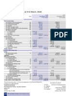 Standalone Financial Statements