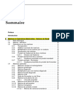 PUG - Sommaire - Mathematiques Pour Les Sciences Cognitives