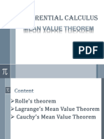 mean value theorem ppt