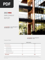 Report 2023 Mba Employment Report