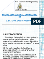 6 lateral Earth Pressure a