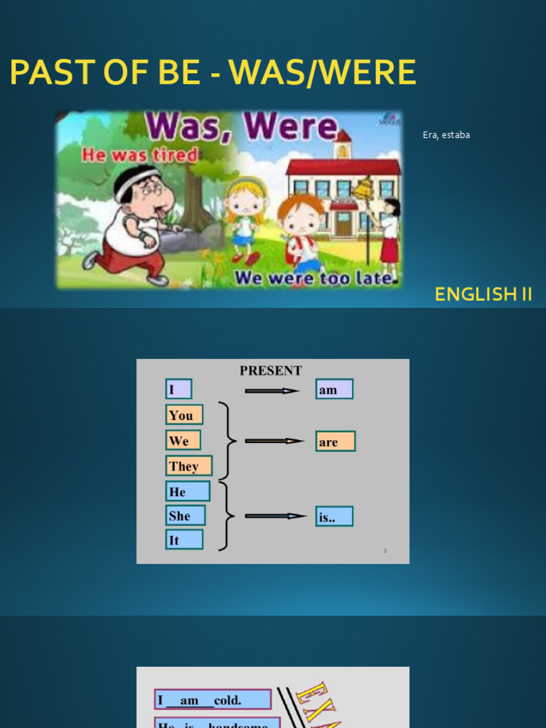 Understanding Past Tense of 