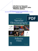 Introduction To Vascular Ultrasonography 7Th Edition John Pellerito Editor Full Chapter