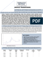Surface August 2007 Broker Note