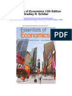 Essentials of Economics 12Th Edition Bradley R Schiller Full Chapter