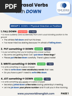 20 Phrasal Verbs With Down 0011 WACSZ