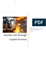 Ductile Iron by Cupola Furnace