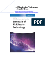 Essentials of Fluidization Technology John R Grace Full Chapter