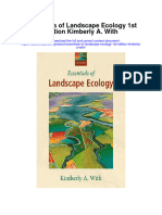 Download Essentials Of Landscape Ecology 1St Edition Kimberly A With full chapter