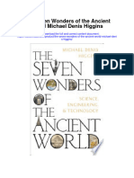 Download The Seven Wonders Of The Ancient World Michael Denis Higgins full chapter
