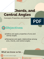 Day 2 Lesson 5 Arcs Chords and Central Angles - FOR STUDENTS