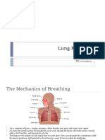 PE Lung Function