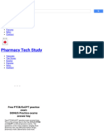 Pharmacy Tech Study: Tutorials Top Drugs Exams Forums Misc. Contact