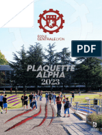 Plaquette Alpha 2023