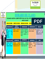 Horario de Clases 22-26abril