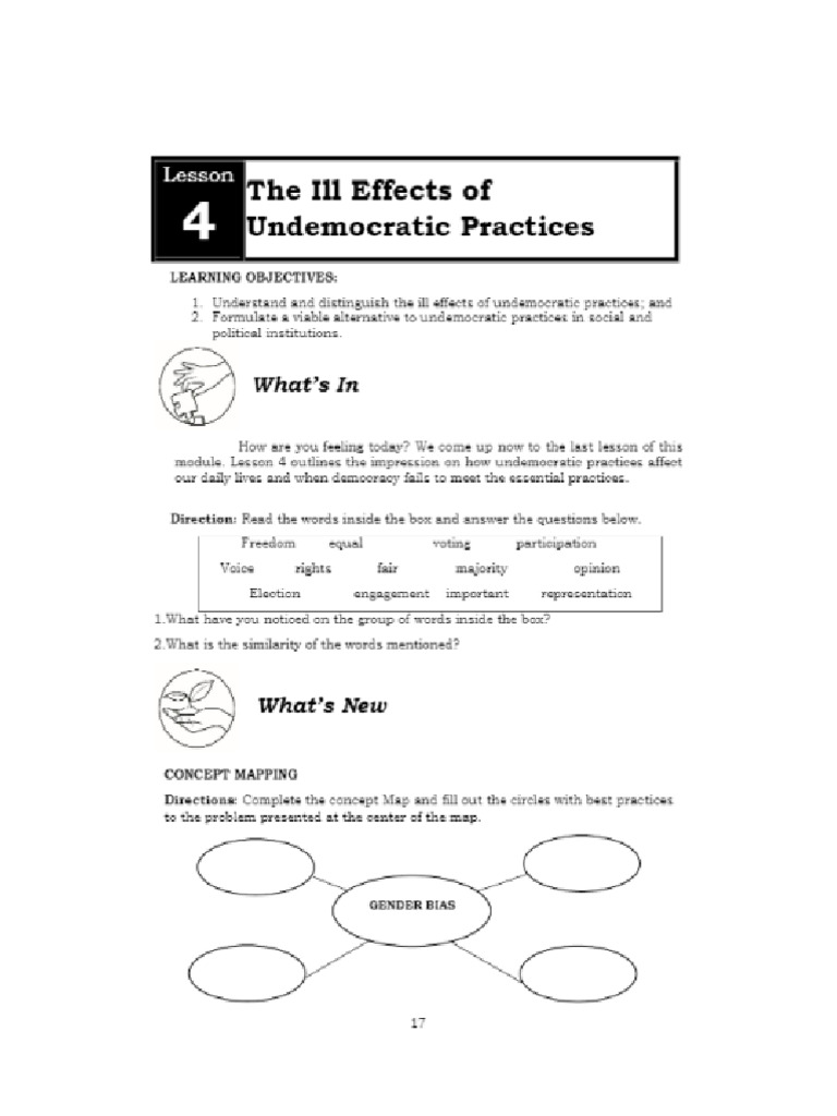 Trends Ill Effects Undemocratic | PDF