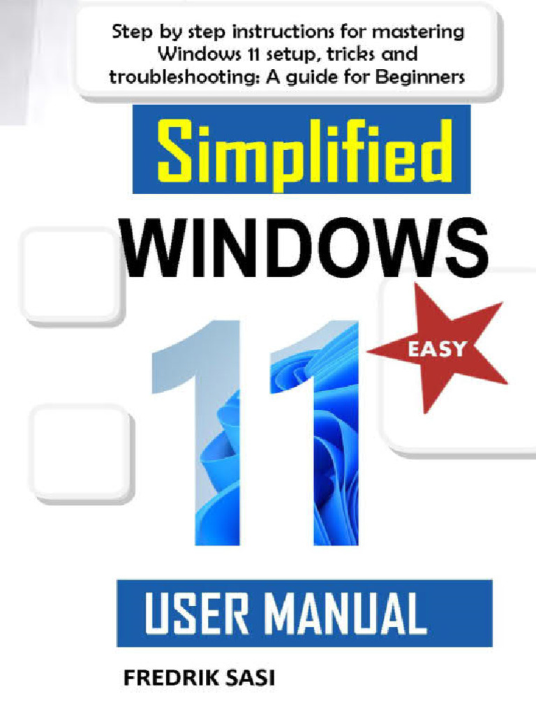 Simplified Windows 11 | PDF | Microsoft Windows | Software