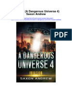 Invasion A Dangerous Universe 4 Saxon Andrew Full Chapter