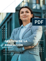 Lectura Botero C. 2008. Cinco Tendencias de La Gestión Educativa