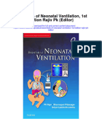 Essentials of Neonatal Ventilation 1St Edition Rajiv PK Editor Full Chapter