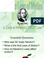 Newton Law One