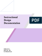 Final Instructional Design Documentation