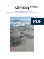Download Investigating Oceanography 4Th Edition Keith A Sverdrup full chapter