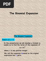 Form 3 55 Binomial Expansion