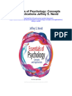 Download Essentials Of Psychology Concepts And Applications Jeffrey S Nevid full chapter