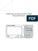 Osciloscopio de Almacenamiento Digital Manual Del Usuario