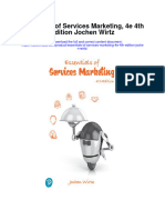 Secdocument - 889download Essentials of Services Marketing 4E 4Th Edition Jochen Wirtz Full Chapter