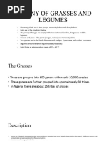 Understanding Grass Structure | PDF | Plants | Botany