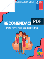 Recomendaciones para Fomentar La Autoestima