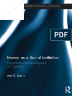 Davis, Ann E. - Money As A Social Institution - The Institutional Development of Capitalism (2017, Routledge) - Libgen - Li