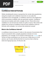 ConfidenceIntervalFormulaMeaning, Calculation, SolvedExamples 1710827614746