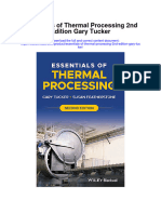 Download Essentials Of Thermal Processing 2Nd Edition Gary Tucker full chapter