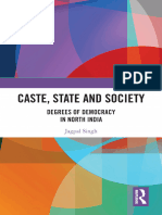 SINGH, Jagpal. Caste, State and Society. Degrees of Democracy in North India (2020)