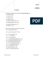 Analytical Geometry Circles Intro