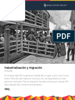 WHP1750 329 Read Industrialization and Migration 990LSpanish