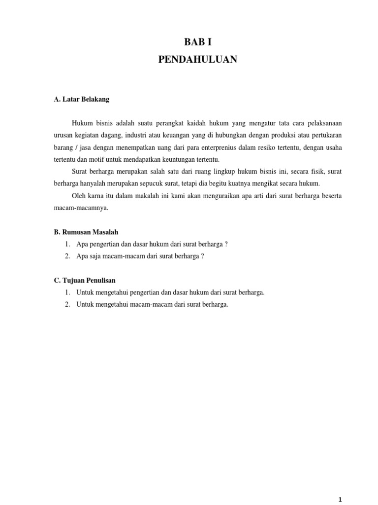 Surat Berharga