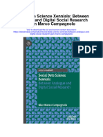 Download Social Data Science Xennials Between Analogue And Digital Social Research Gian Marco Campagnolo all chapter