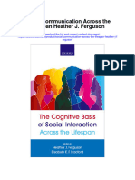 Download Social Communication Across The Lifespan Heather J Ferguson all chapter