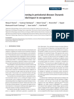 Periodontology 2000 - 2019 - Barros - Epigenetic Reprogramming in Periodontal Disease Dynamic Crosstalk With Potential